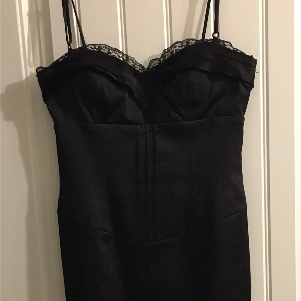 Black cocktail dress